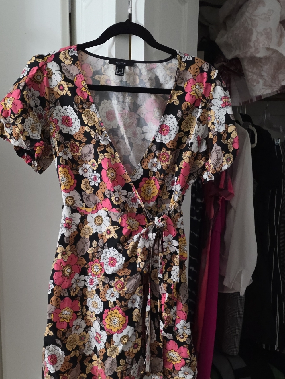 Women's Sheer Floral Garment